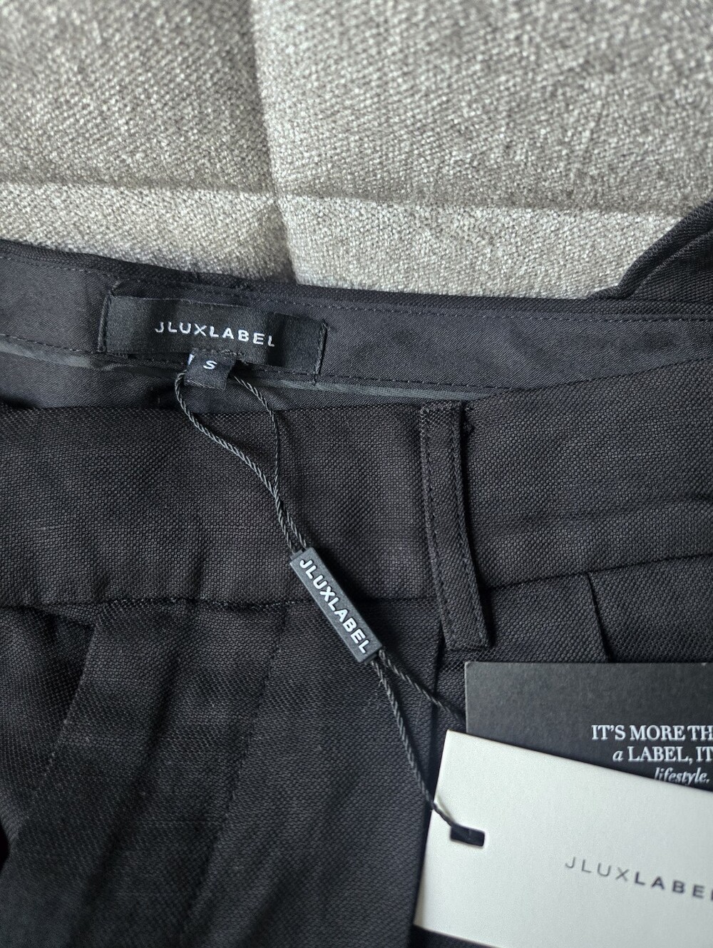 JLUXLABEL | Pleated Linen-Blend Trousers Size S - Picture 7 of 14